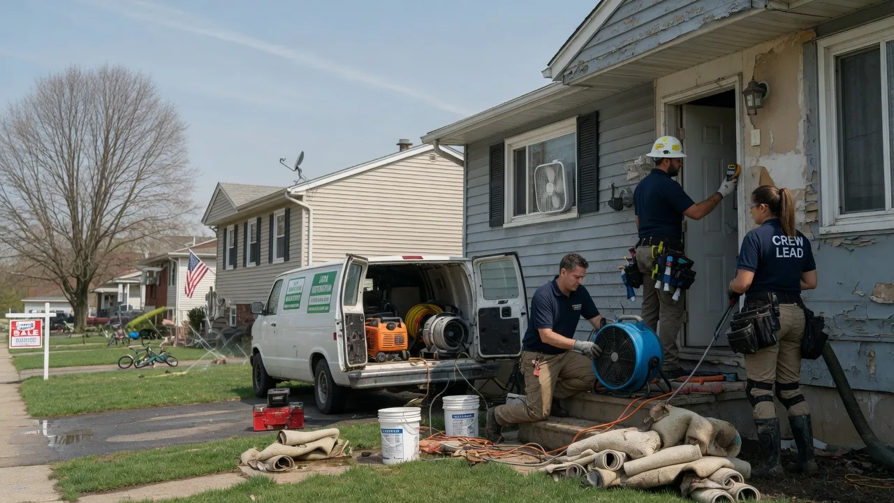 Flood Cleanup in Six Mile Run, PA near me